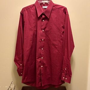 Pierre Cardin long sleeve button up shirt.